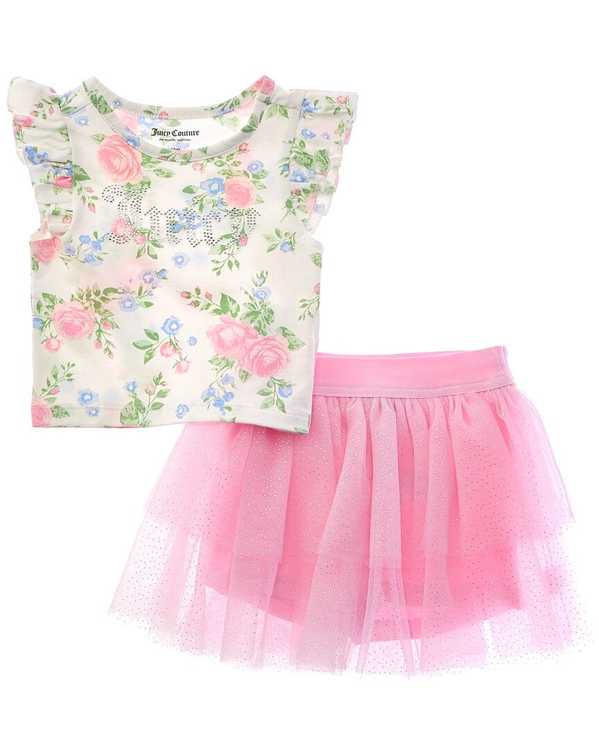 2pc Onesie & Skirt Set