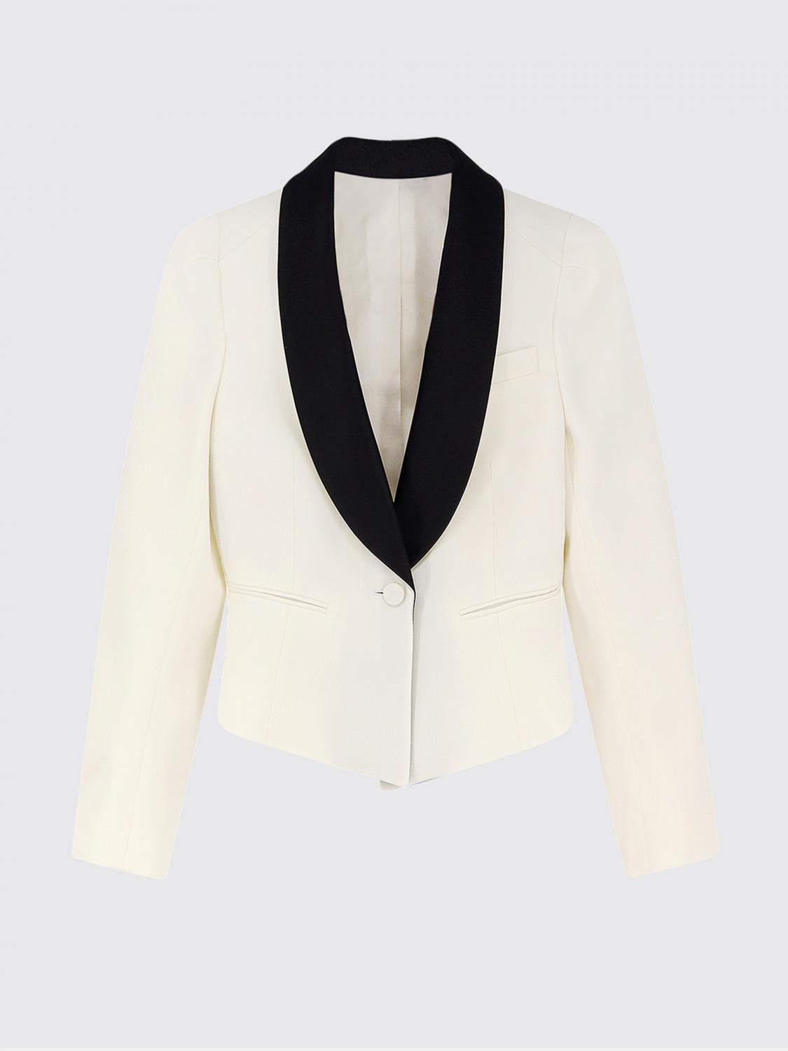 Blazer Woman color White