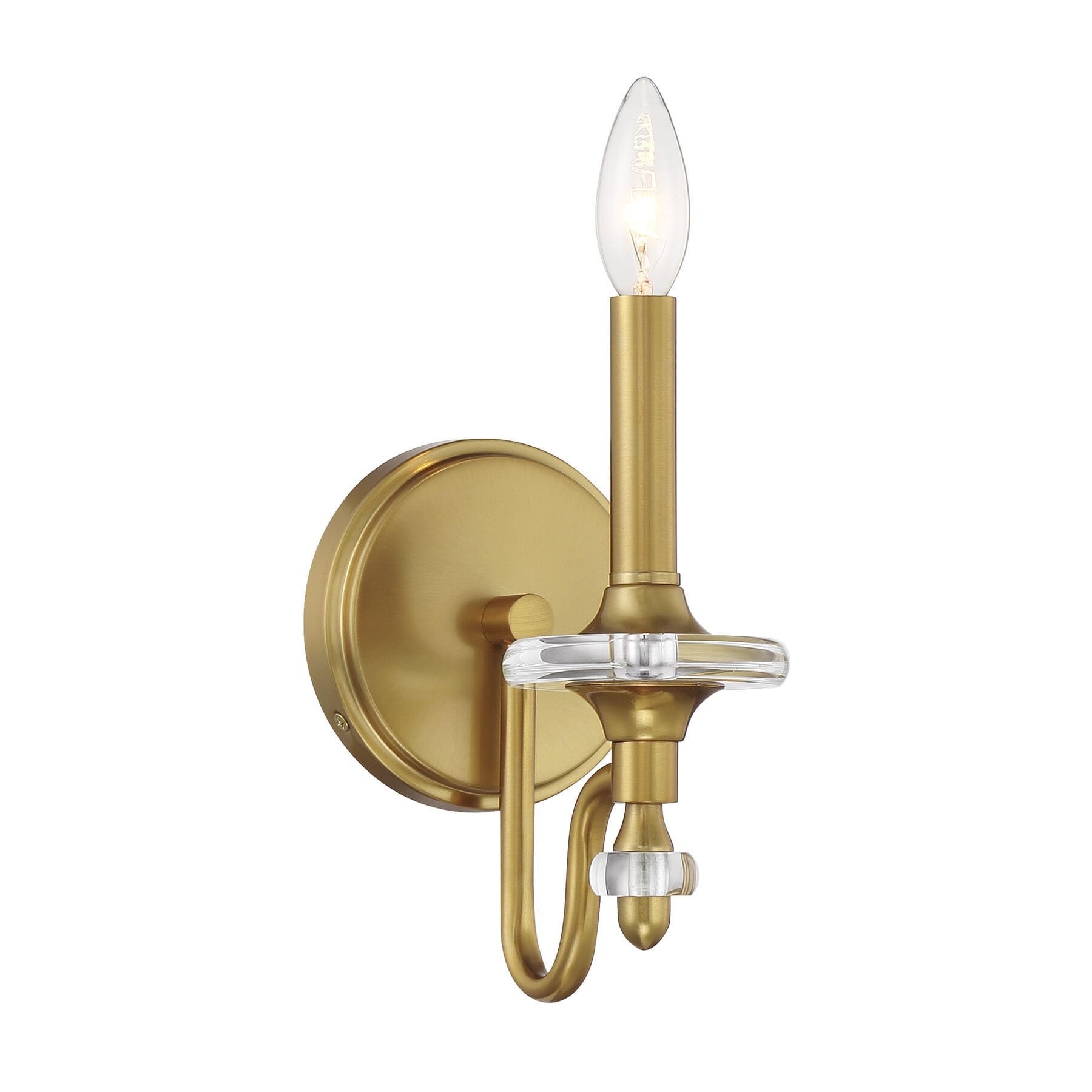 Champlain 1-Light Wall Sconce in Warm Bra