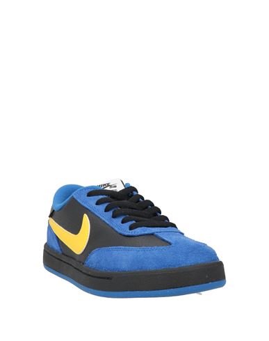 Woman Sneakers Bright blue Size 6 Leather