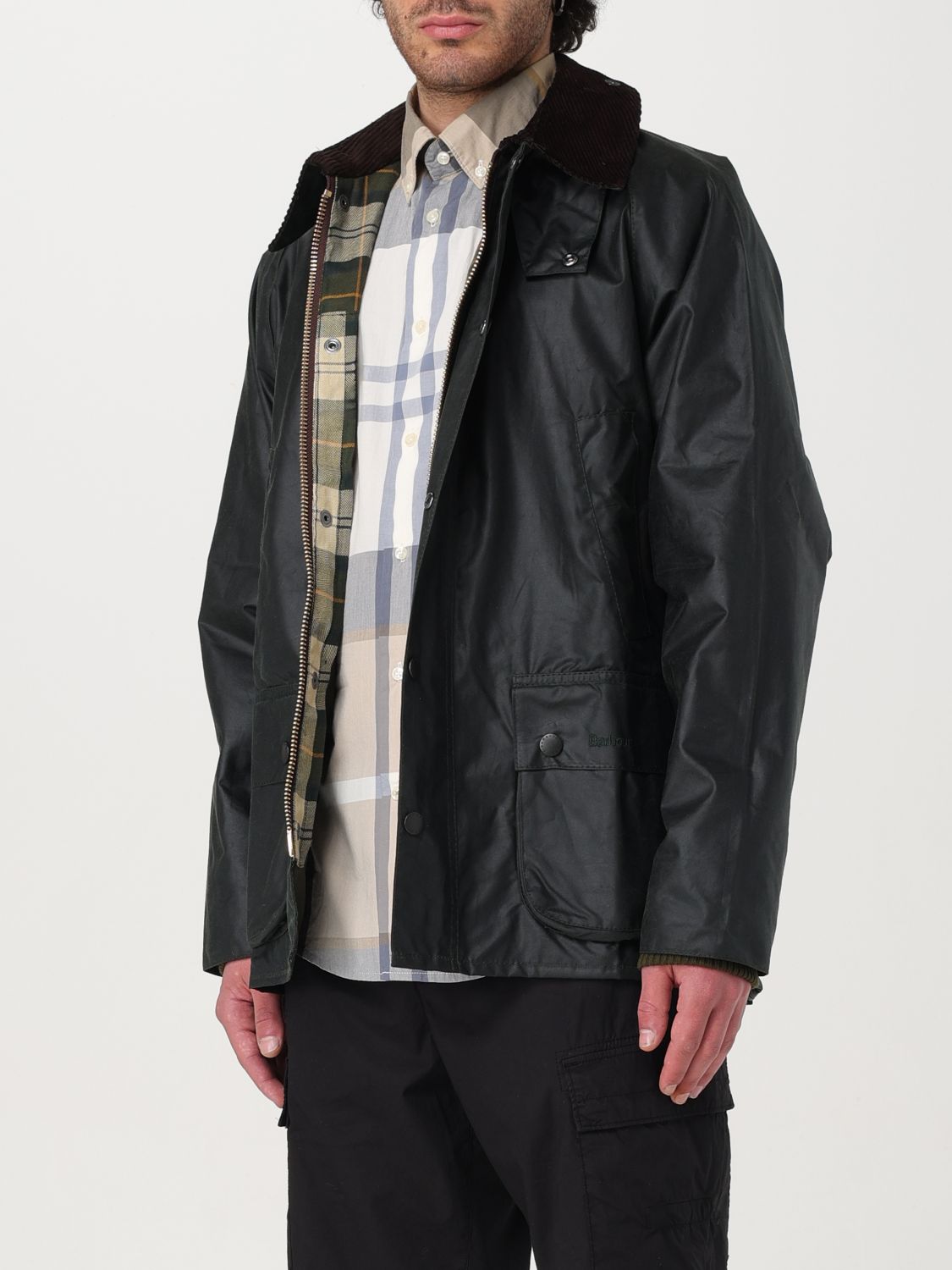 Jacket Men color Green