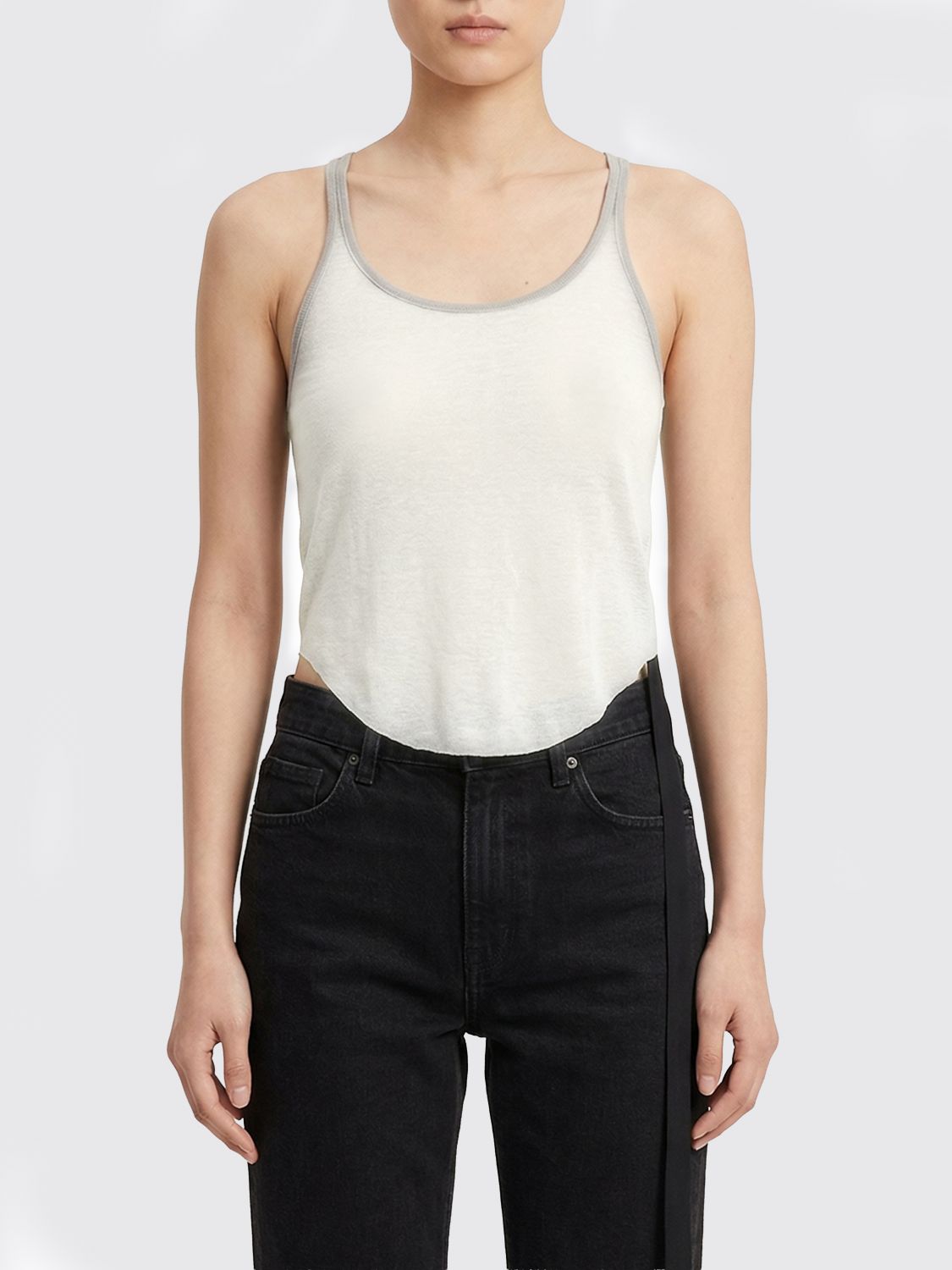 Top Woman color Brown