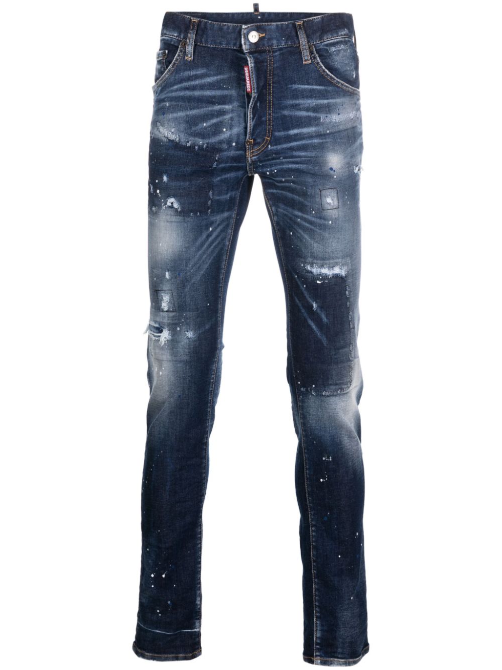 Mid-rise skinny jeans - Blue