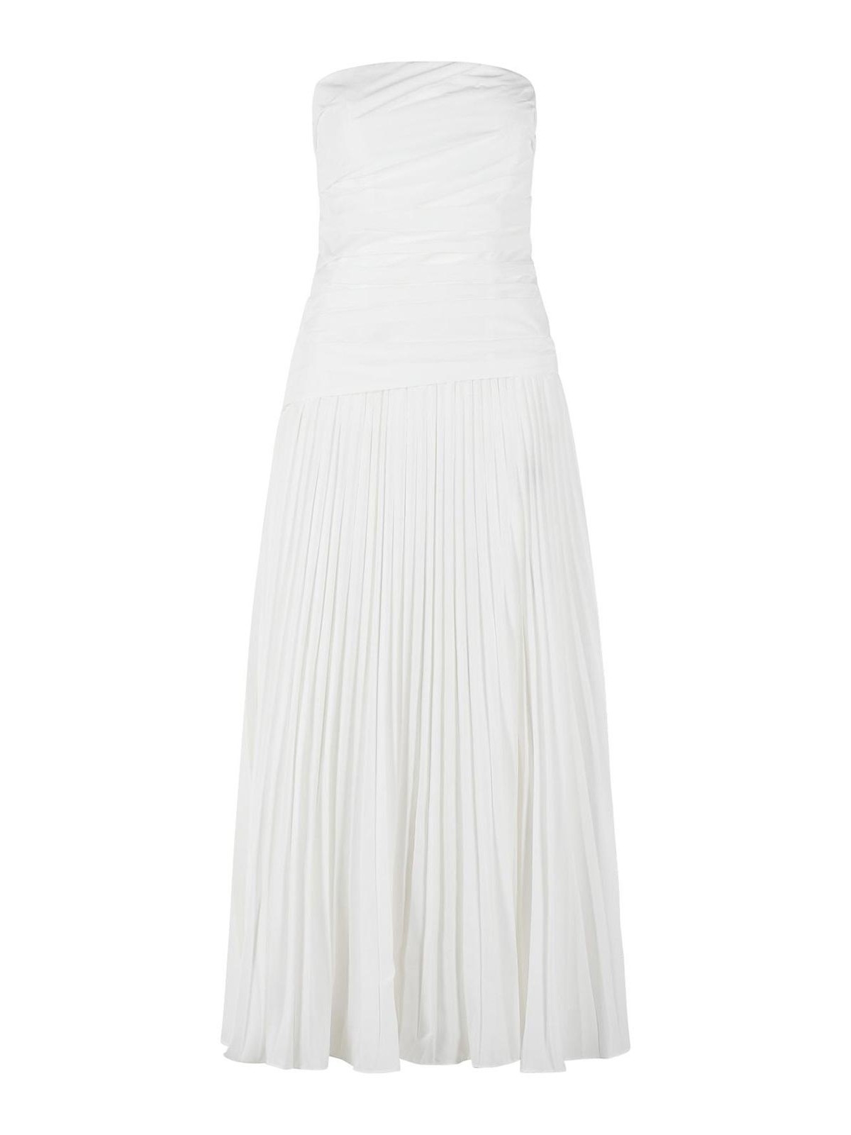 Arie White Polyester Dress