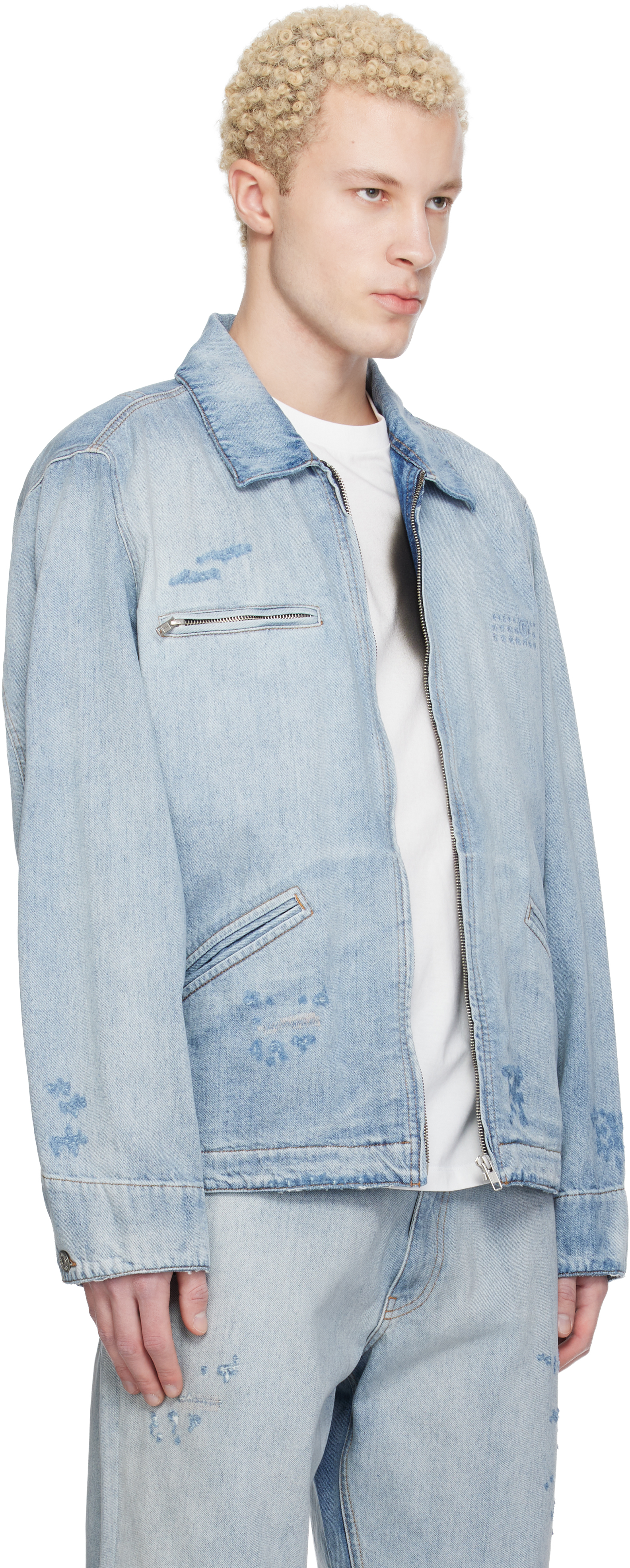 Blue Sportsjacket Denim Jackets