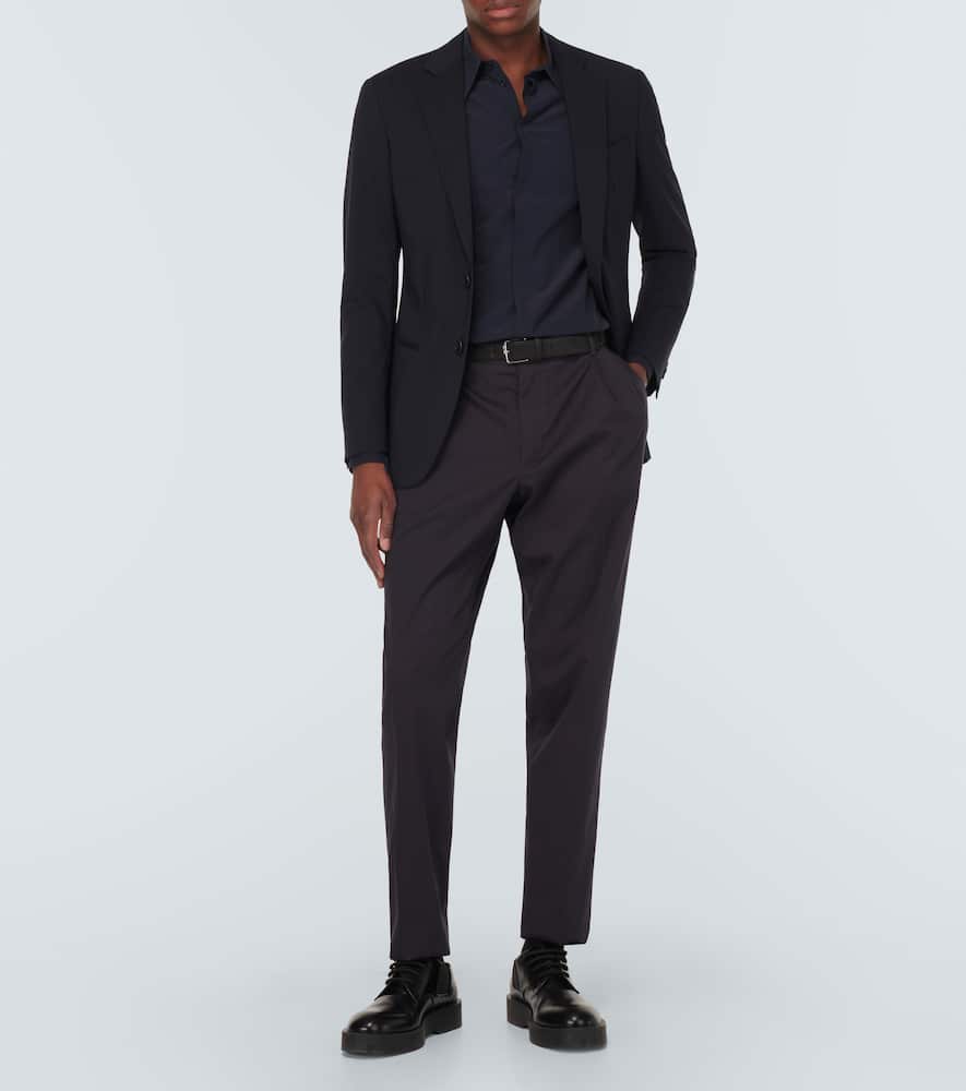 Silk crêpe de chine shirt