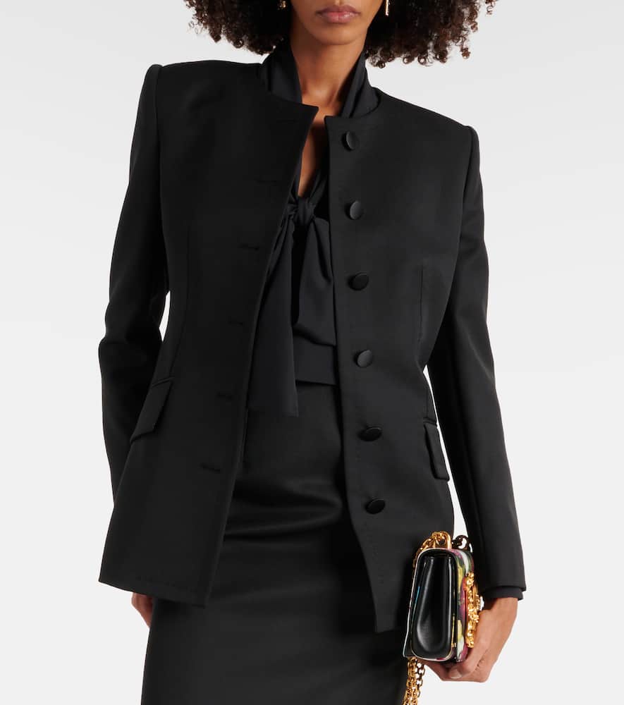 Crêpe blazer