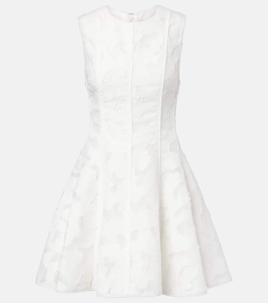 Sylvia jacquard minidress