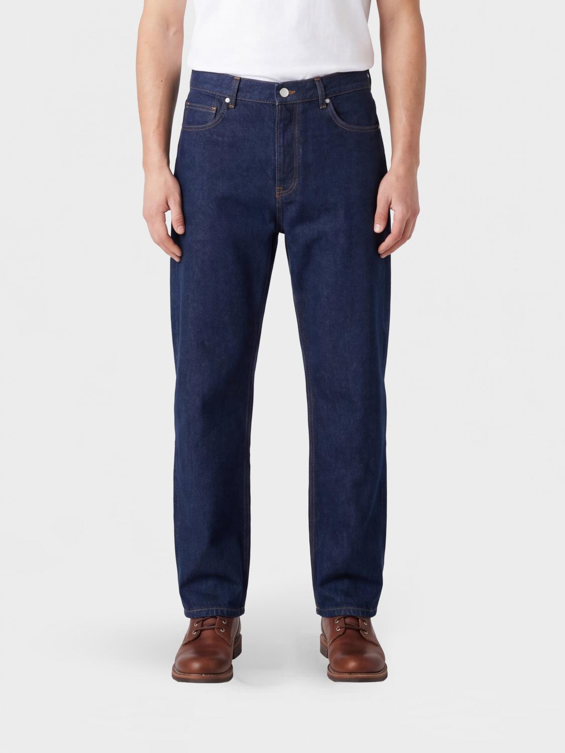 MAISON KITSUNÉ Jeans Men color Blue