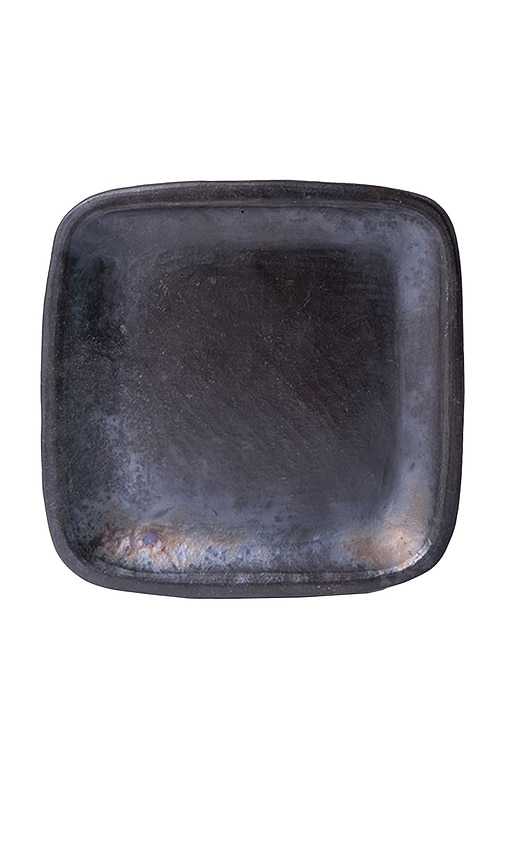 Verve Culture Set Of 4 Longpi Small Plate in Black
