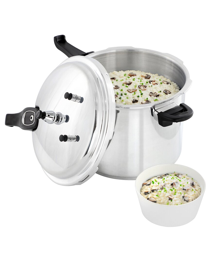 9.5qt Induction & Stovetop Pressure Cooker with Steamer