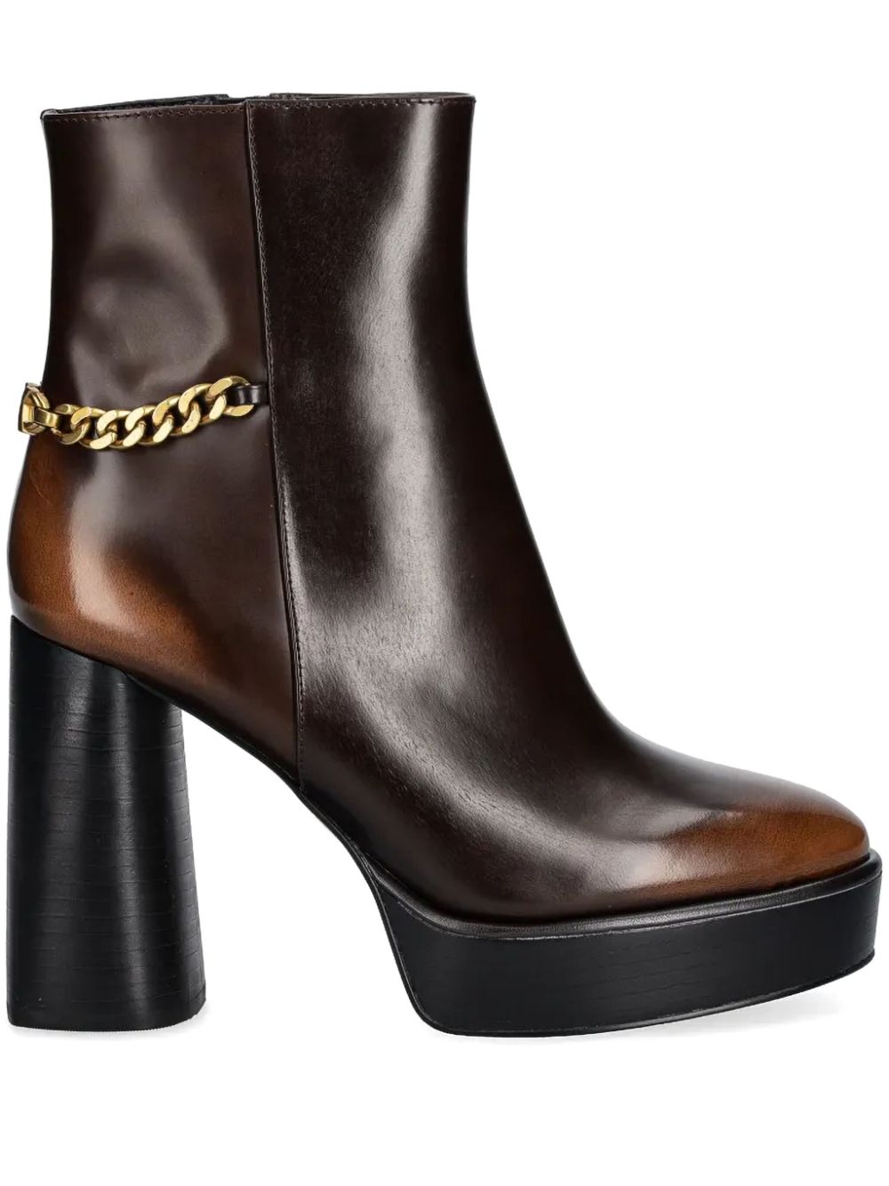 108mm Carlisle ankle boots - Brown