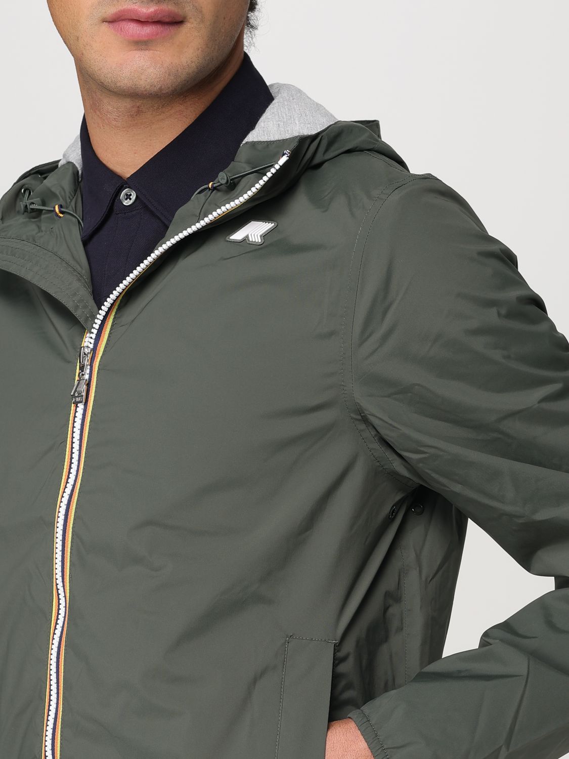 Jacket Men color Green