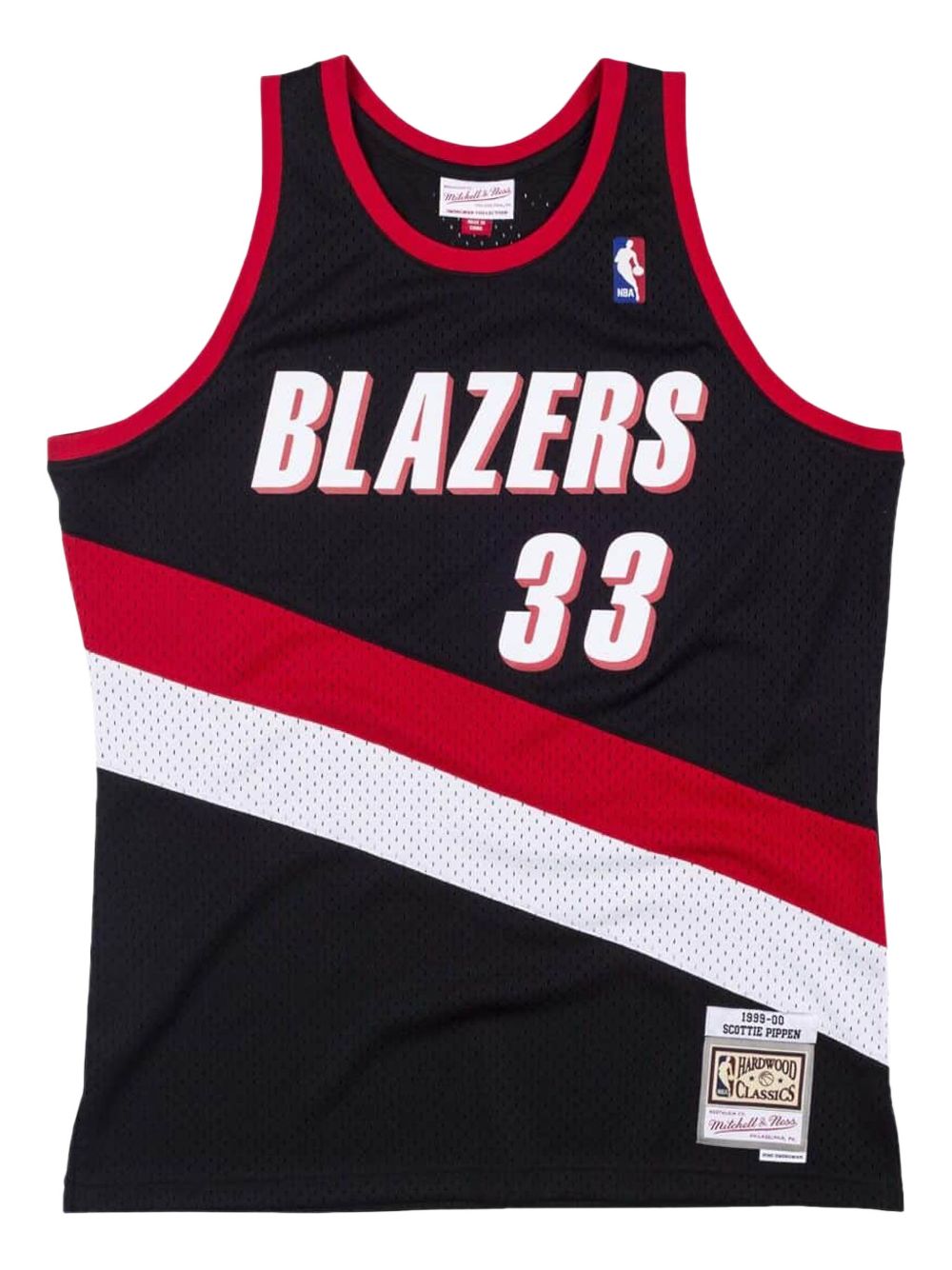 X NBA Trail Blazers 99 Scottie Pippen Swingman tank top - Black