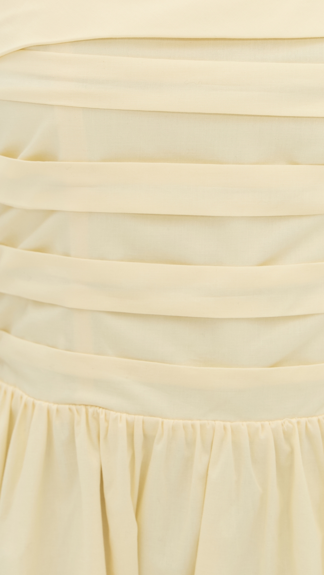 WAYF Sammie Convertible Dress Straw Yellow