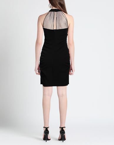 Woman Mini dress Black Size 4 Polyester, Elastane