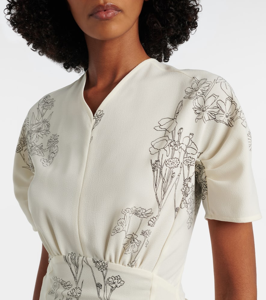 Floral midi dress