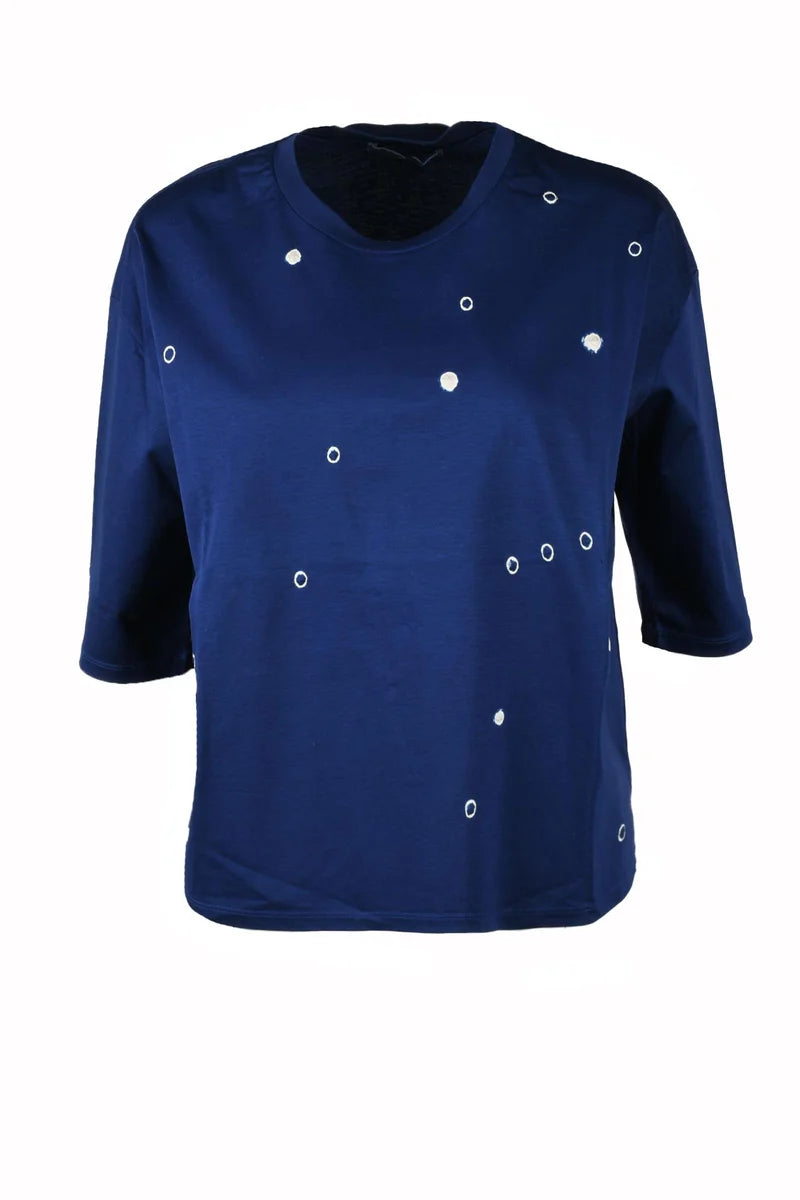 Cotton T-shirt - Blue
