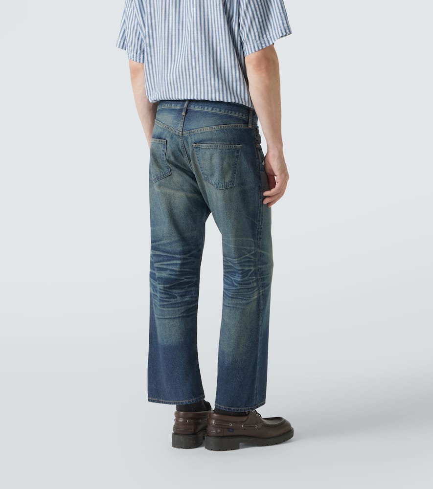 Junya Watanabe Faded straight jeans