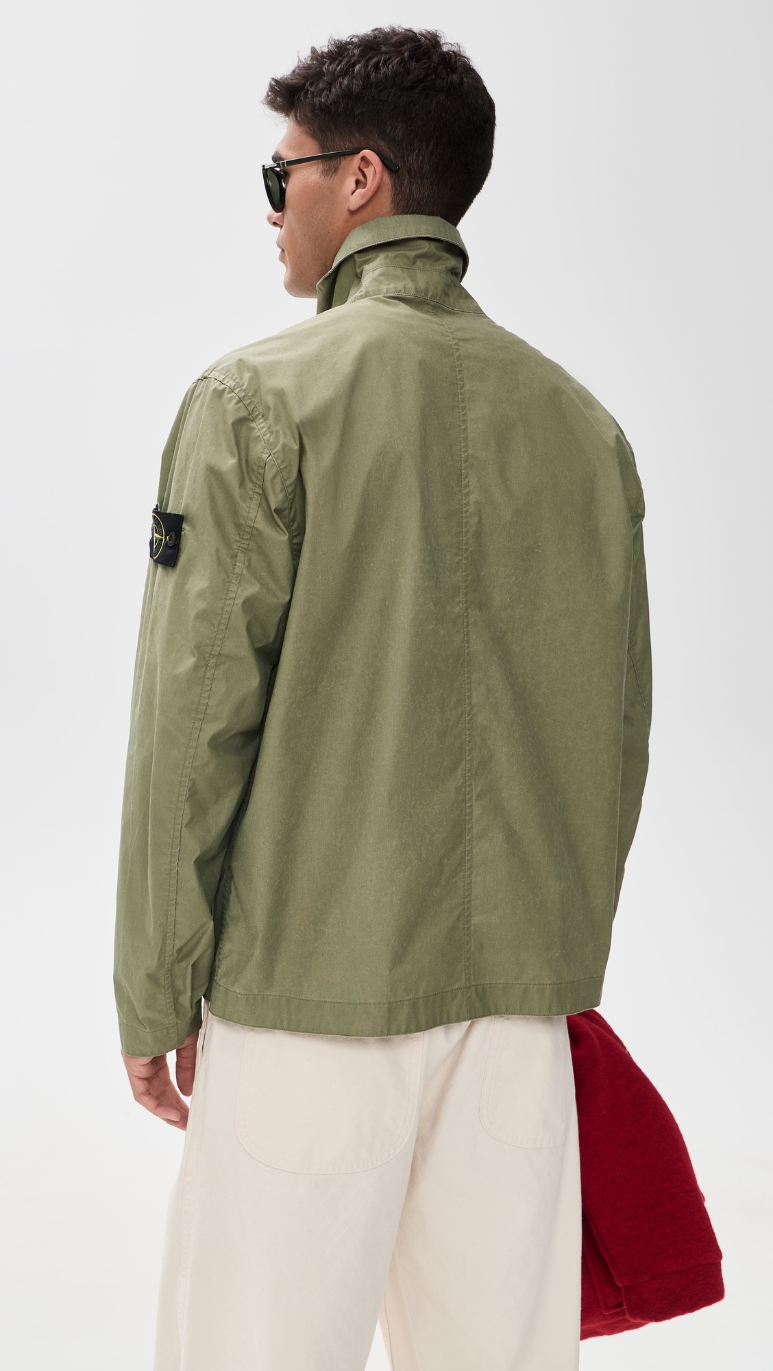 Canvas Coach Jacket Military Green