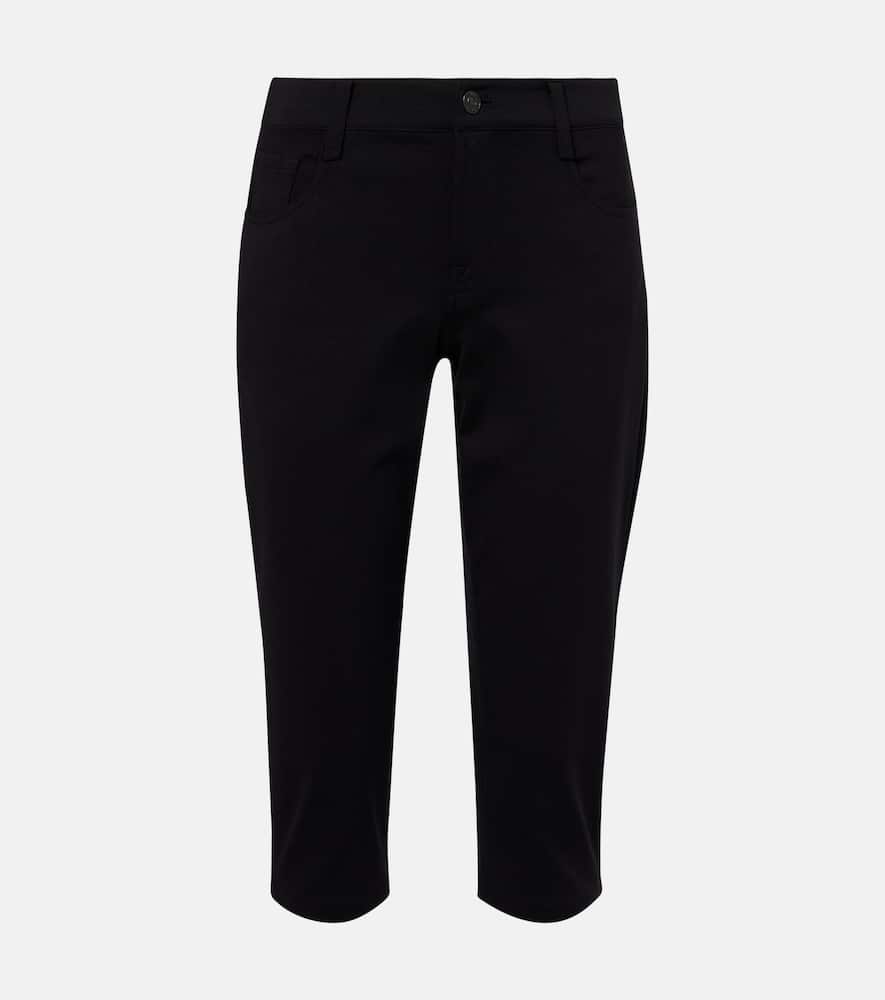 Capri mid-rise skinny jeans