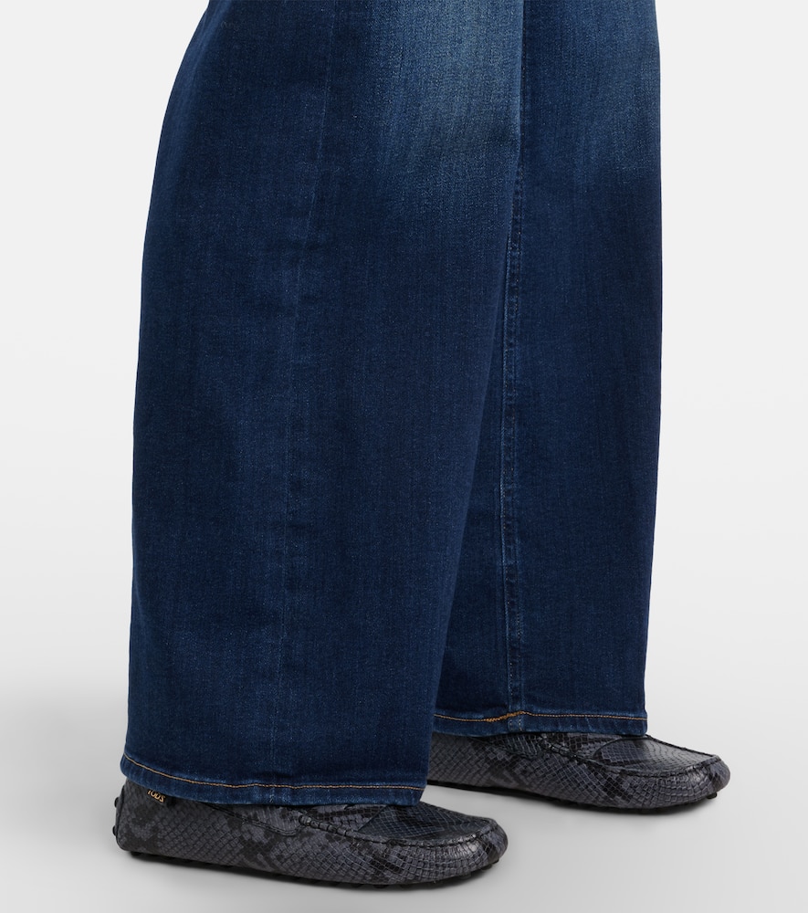 Lyra high-rise wide-leg jeans