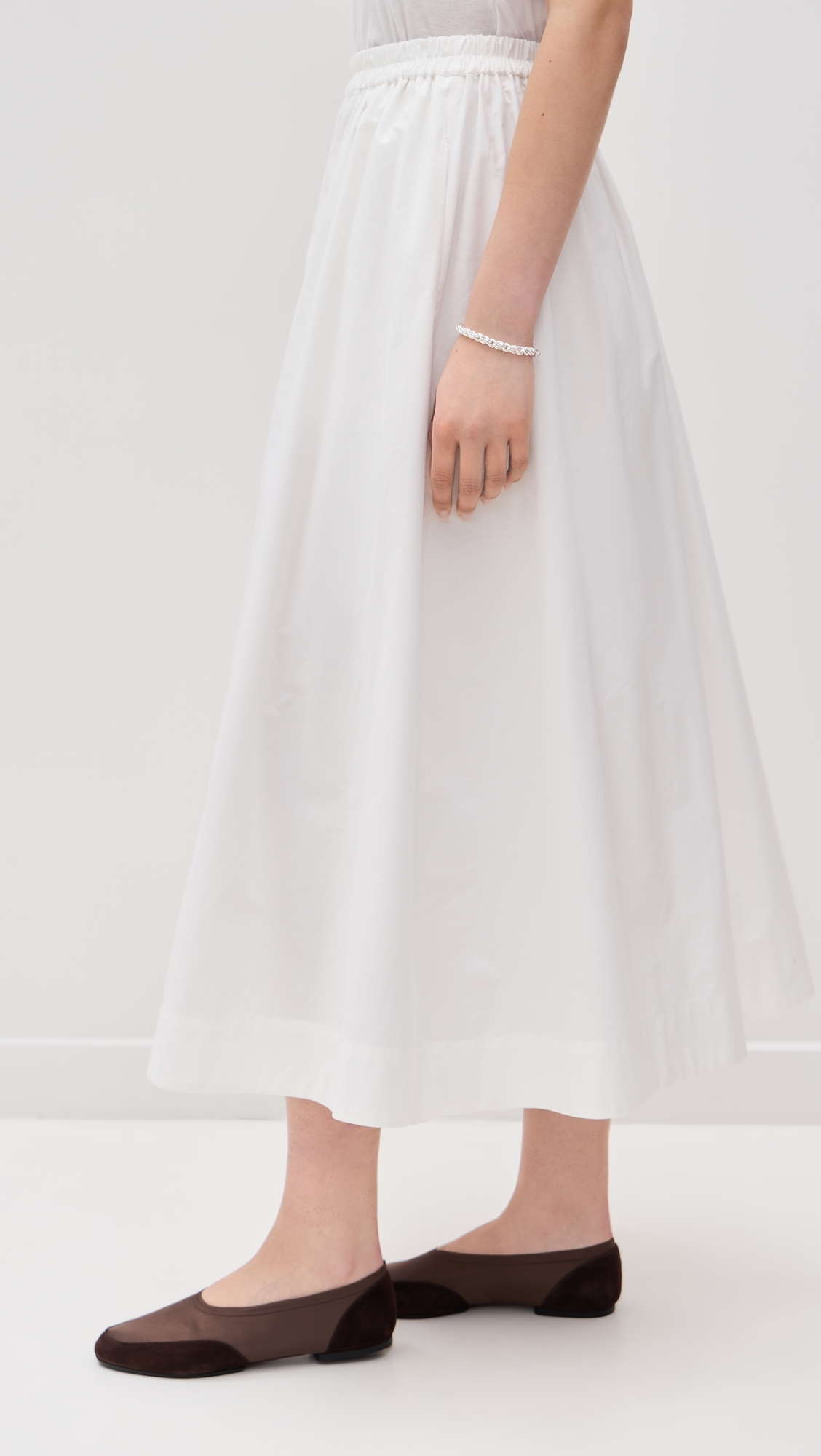 ALIGNE Natalie Skirt White