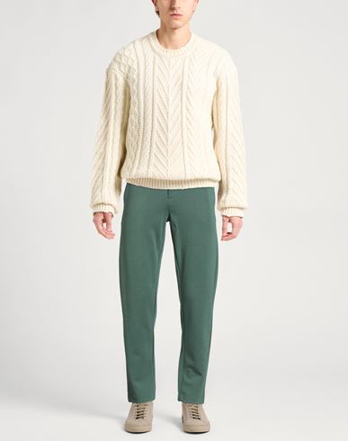 Man Pants Green Size M Lyocell, Organic cotton