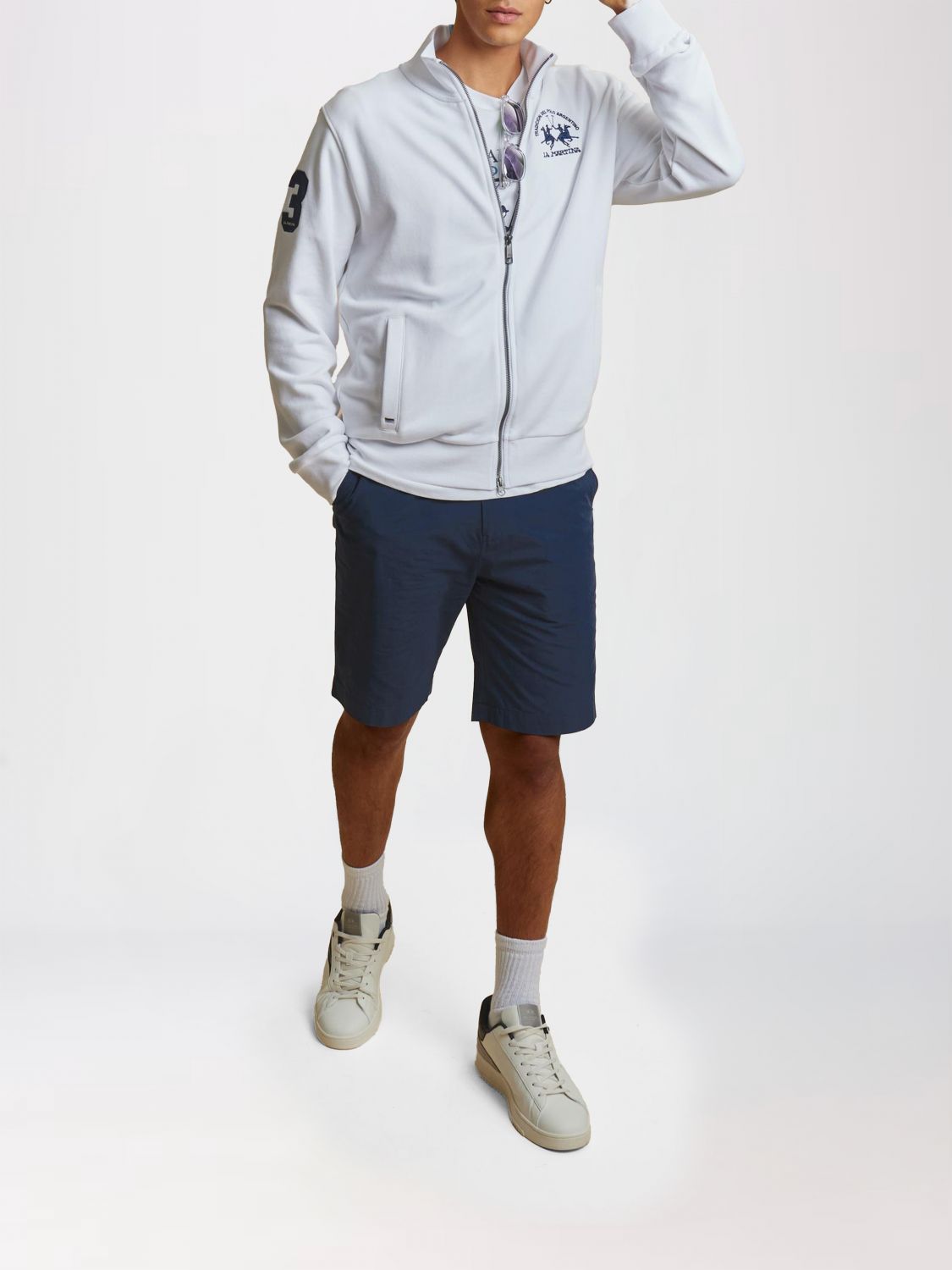 Jacket Men color White