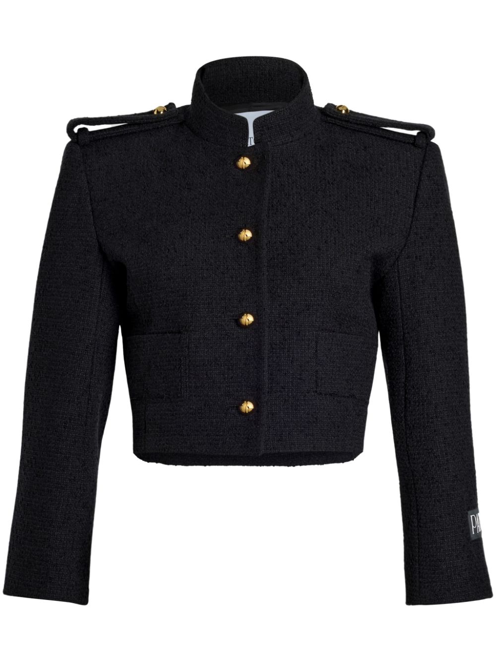 Cropped jacket - Black