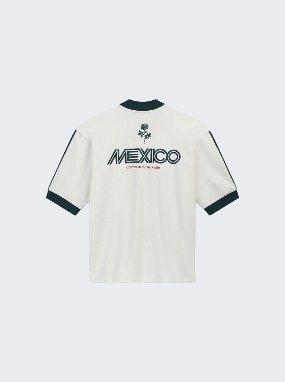 X Willy Chavarria Mexico Soccer Tee Off White