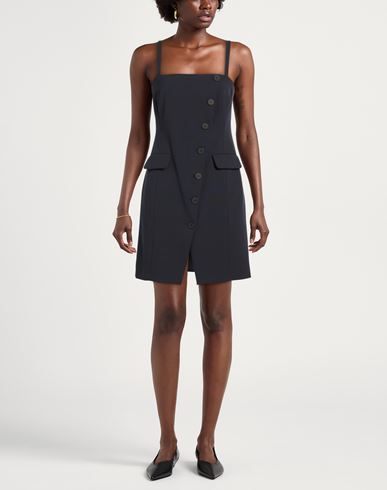 Woman Mini dress Midnight blue Size 10 Polyester, Viscose, Elastane