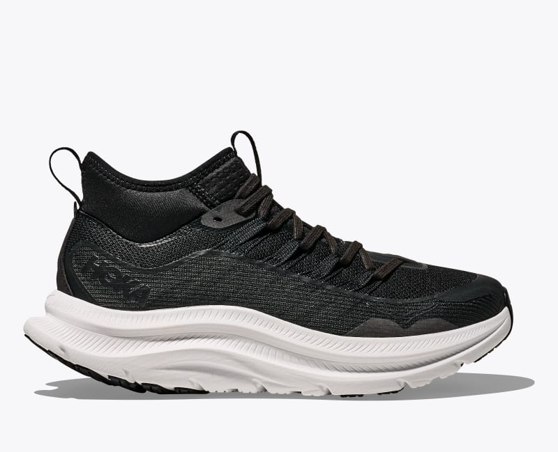 HOKA Women's Kawana Mid Shoes in Black/White