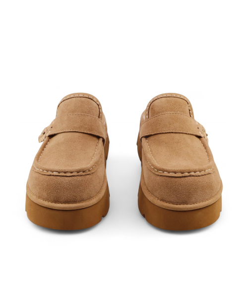 Songe Songe x Native Tassel Natural Wool Clog Chestnut