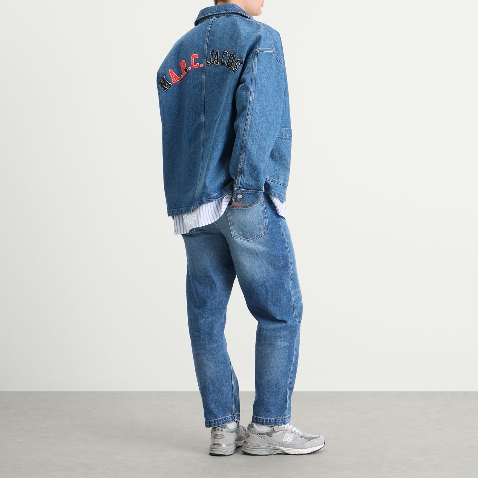 Men's x Marc Jacobs The Denim Jacket Washed Indigo