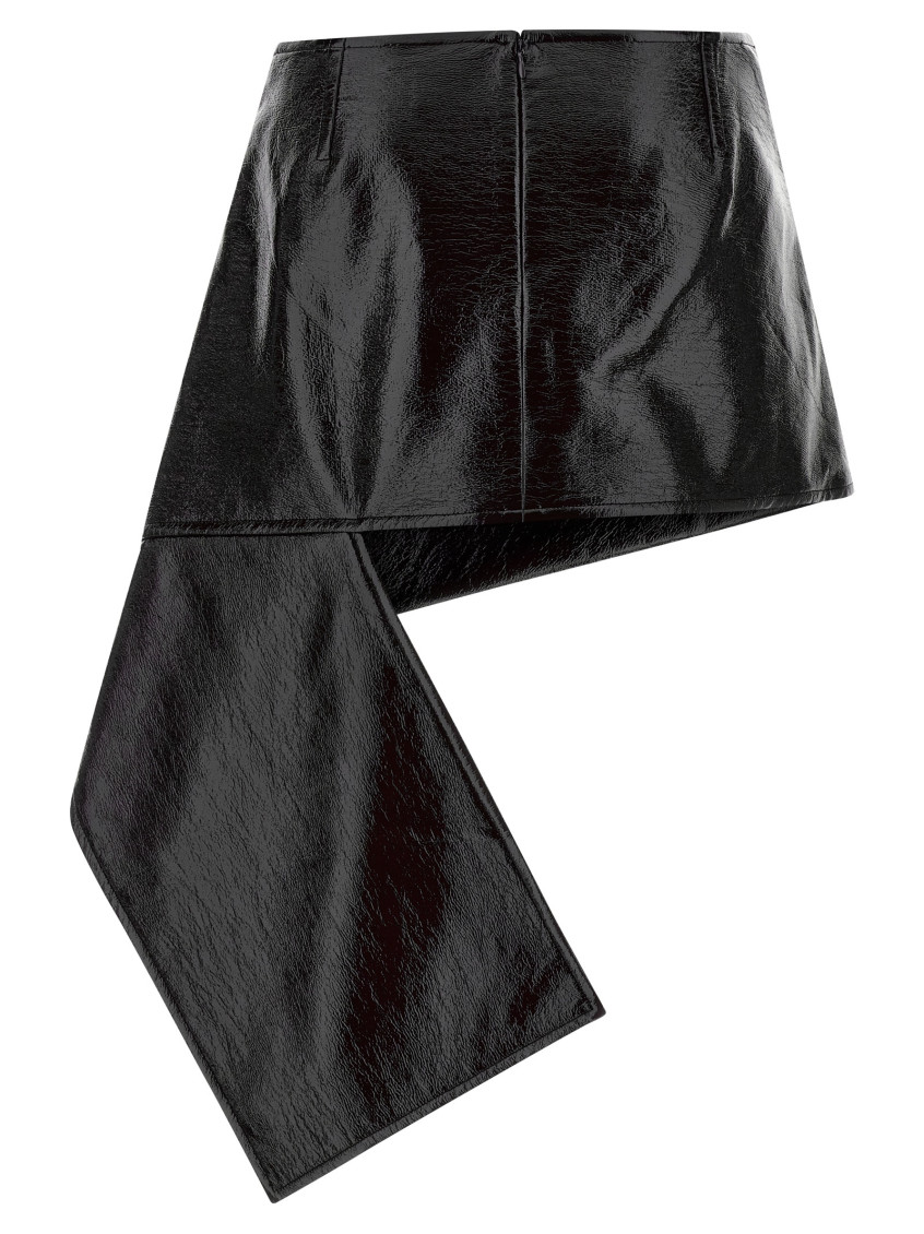 Vinyl Mini Skirt