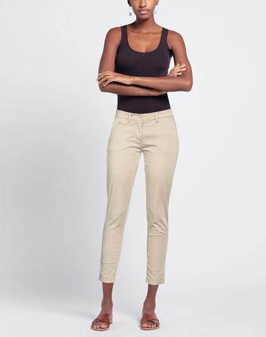 Mason's Woman Pants Khaki Size 10 Cotton, Polyester, Elastane