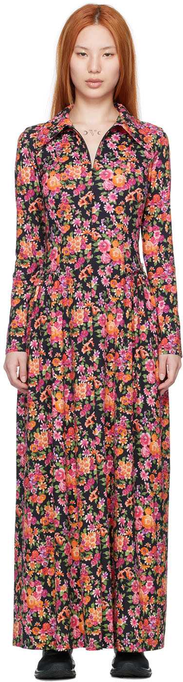 Black dean maxi dress