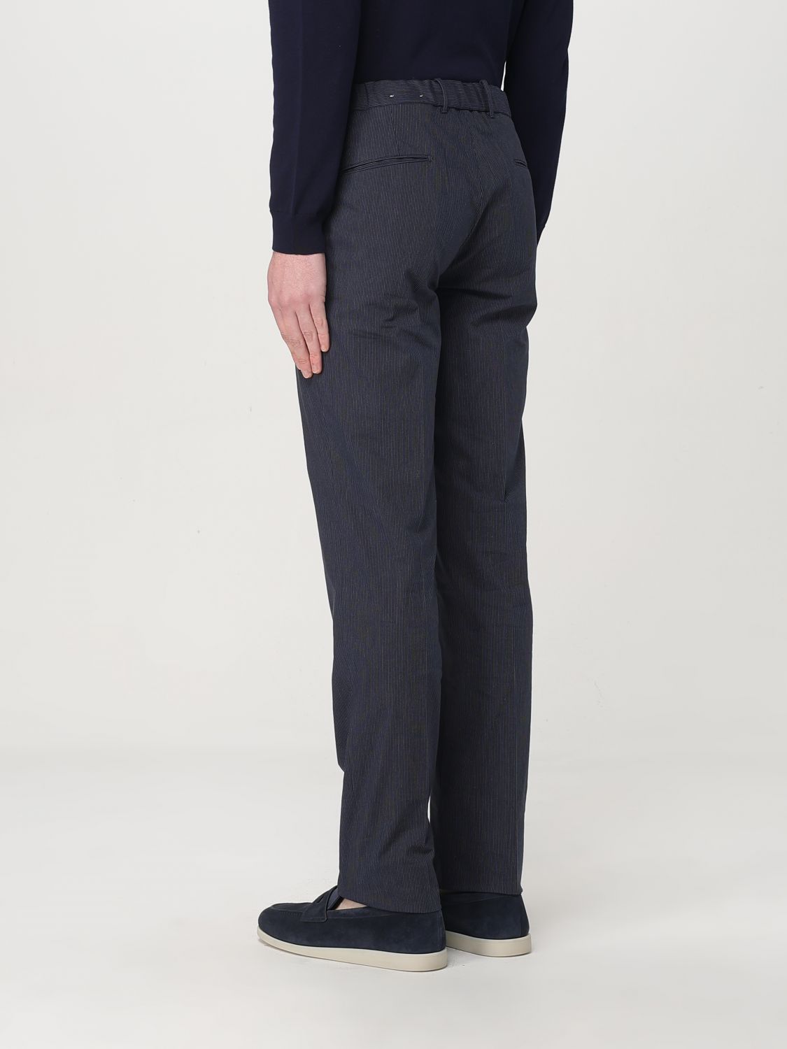 Pants Men color Blue