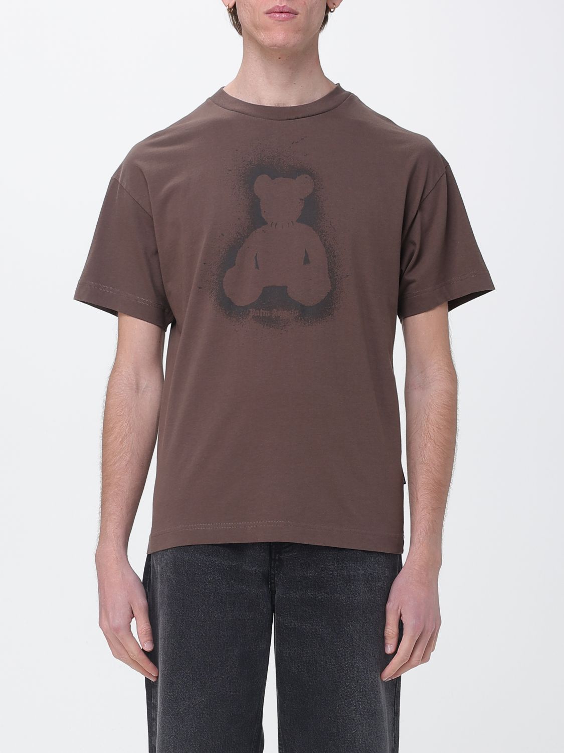 T-Shirt Men color Brown