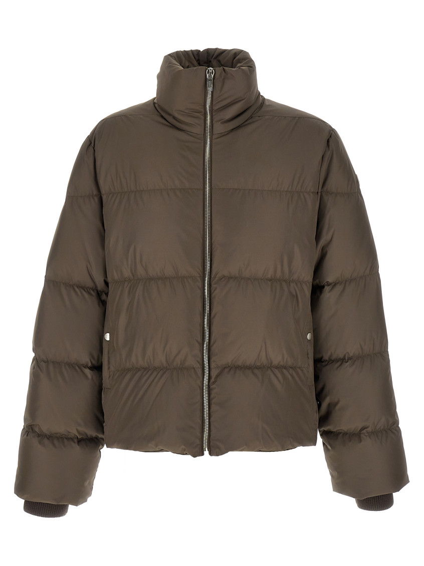 Brown Quilted Jacket