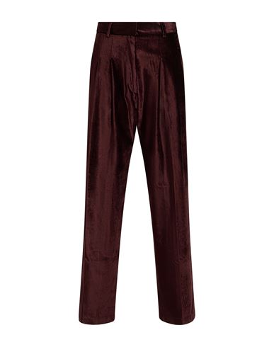 Forte_forte Woman Pants Dark brown Size 2 Cotton, Viscose, Elastane