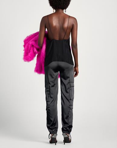 Woman Pants Black Size 25 Polyester, Elastane