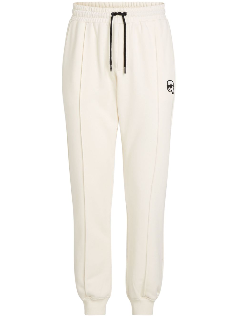 Ikonik 2.0 organic cotton track pants - White
