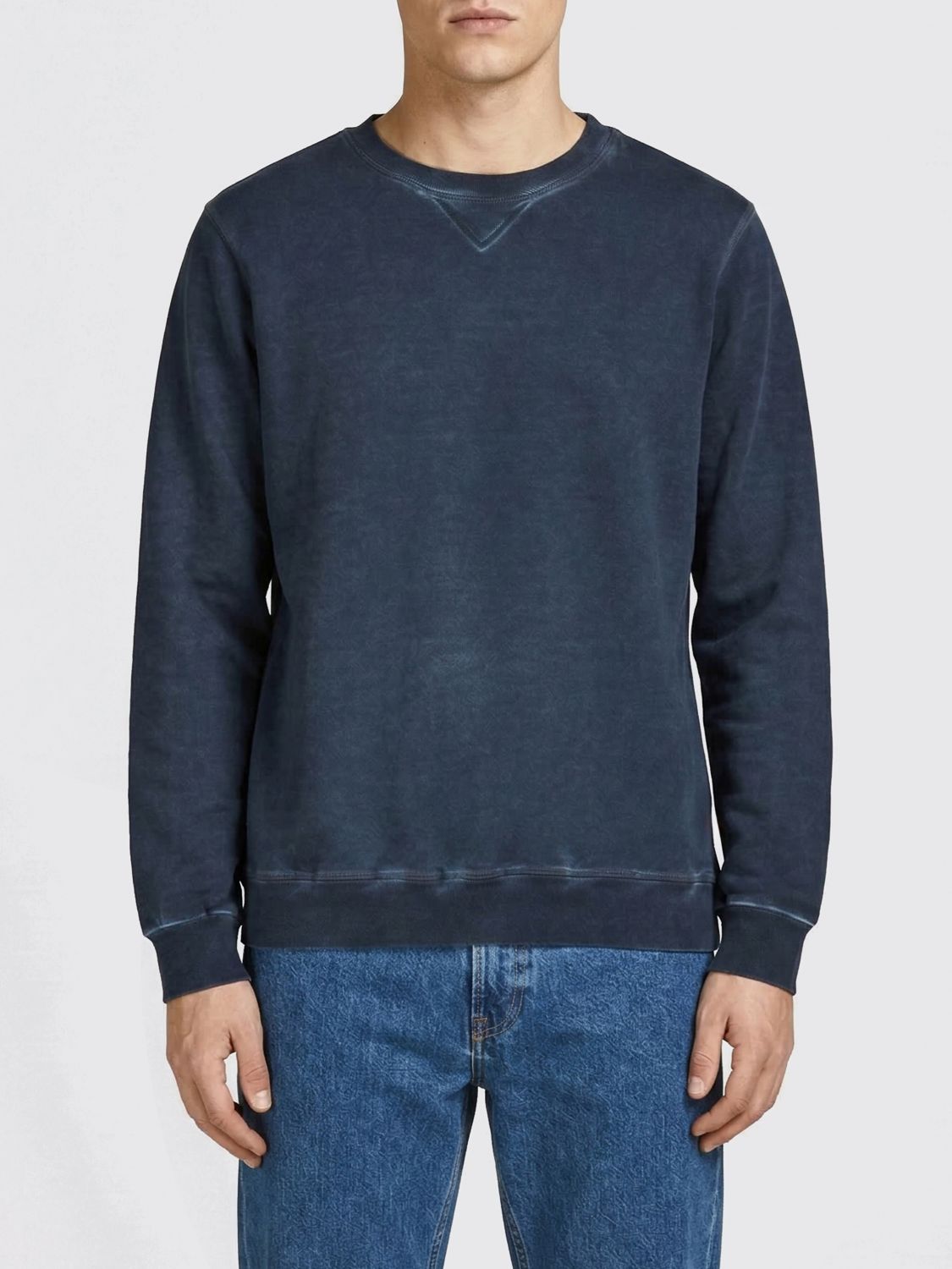 Sweatshirt Men color Blue