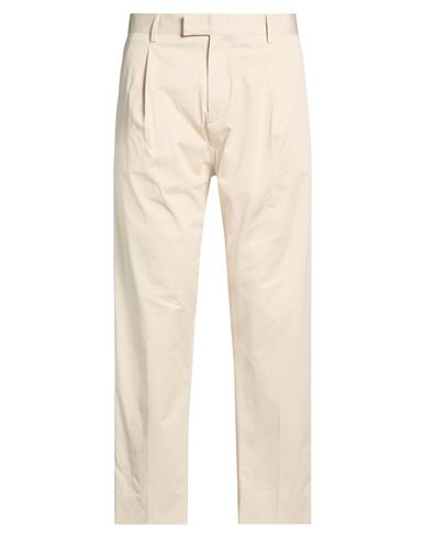 Man Pants Sand Size 38 Cotton, Elastane