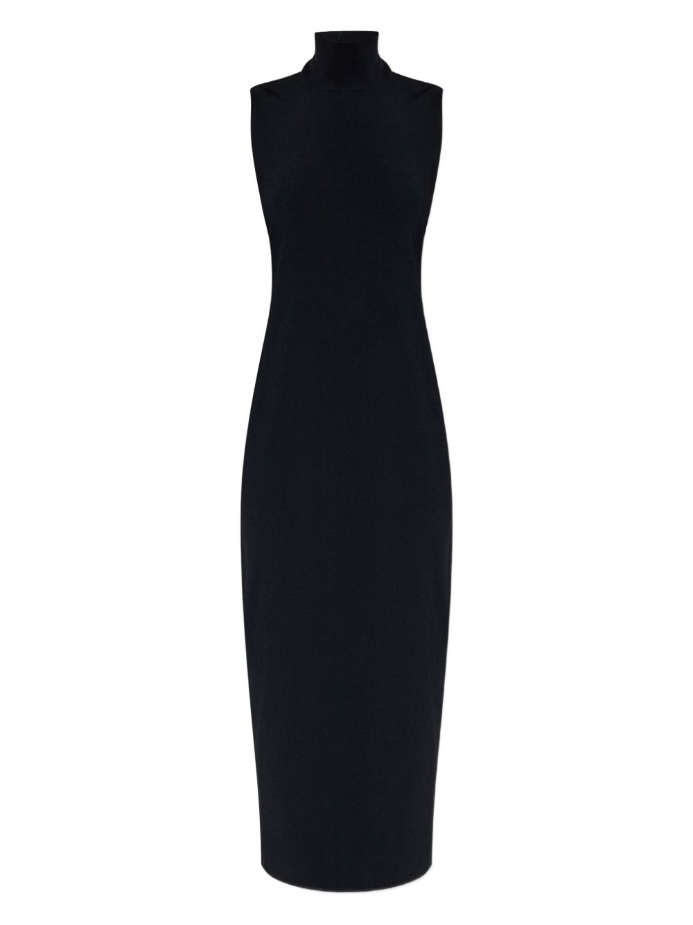 Adorato high-neck midi dress - Black