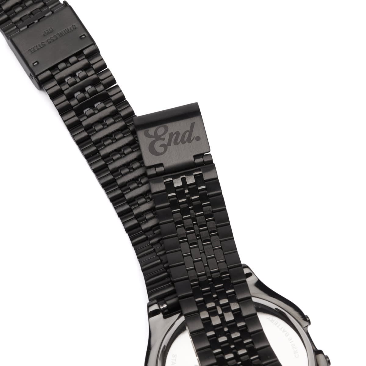 END. x Timex T80 Everyday Black in Black Case And Bracelet/Black Mask