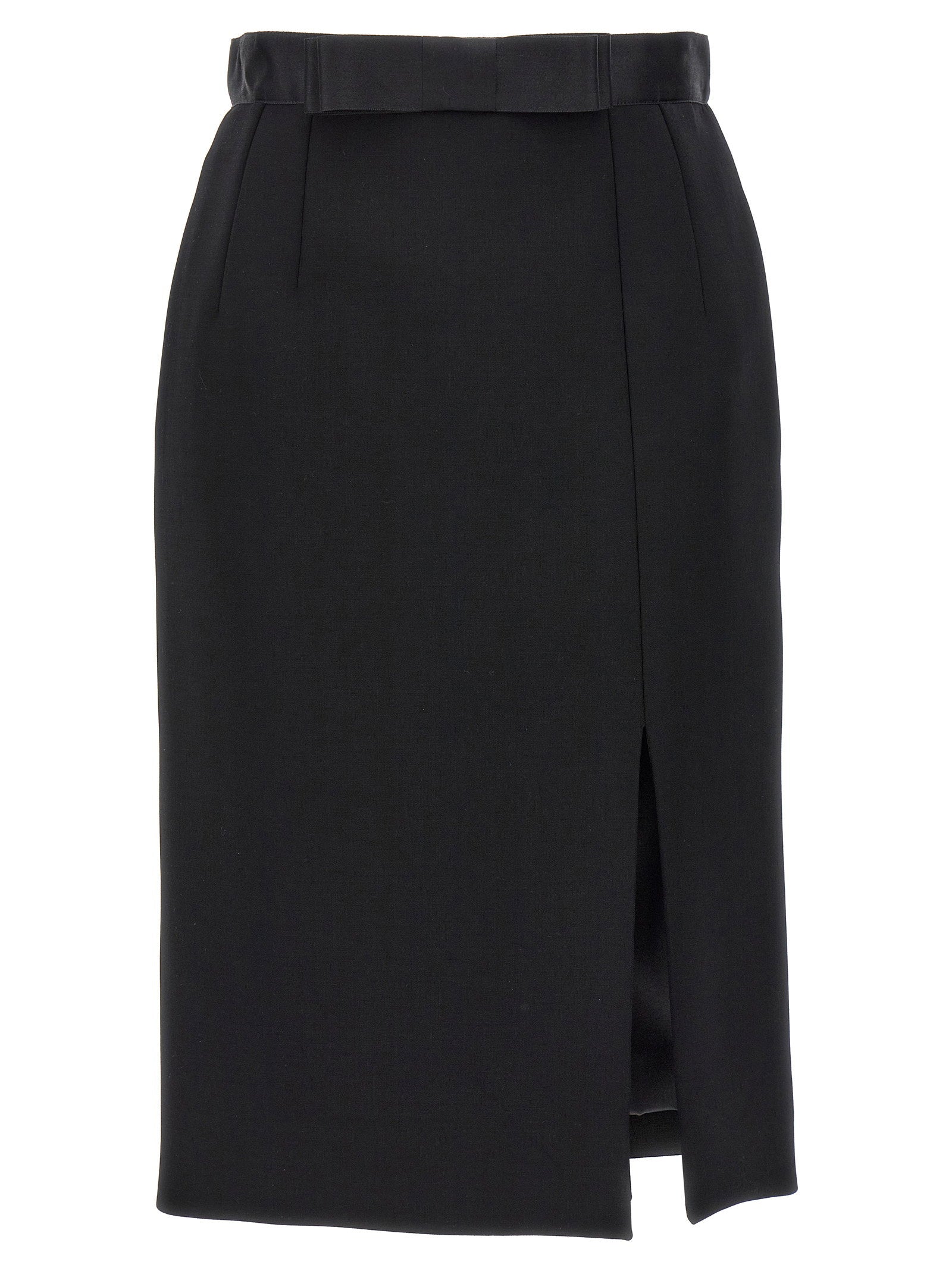 Wool Pencil Skirt