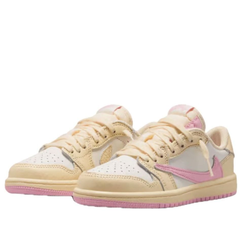 (PS) Air x Travis Scott 1 Retro Low OG 'Shy Pink'